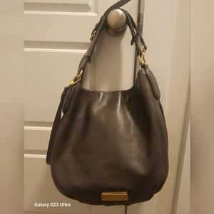 Marc by Marc Jacobs large Gray pebbled leather